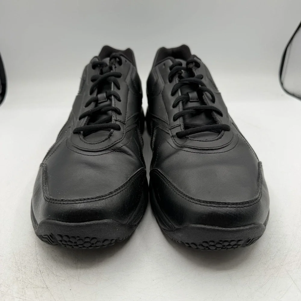 Reebok Work n Cushion Work Shoes Mens Sz 13 Black Slip Resistant Walking Sneaker